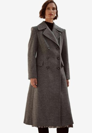 DOUBLE BREASTED REGULAR FIT - Trenčkot - grey marl