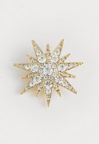 BOX PIN STARBURST CRY - Brosje - gold-coloured