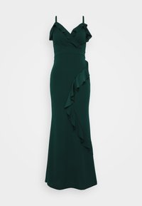 MILANI RUFFLE MAXI - Jerseykleid - emerald green