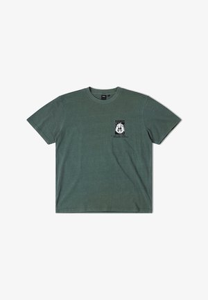 Former BRAIN SCAN - T-shirts print - washed green