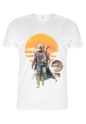 STAR WARS: THE MANDALORIAN MANDO CHILD WALK UNISEX - T-shirt z nadrukiem
