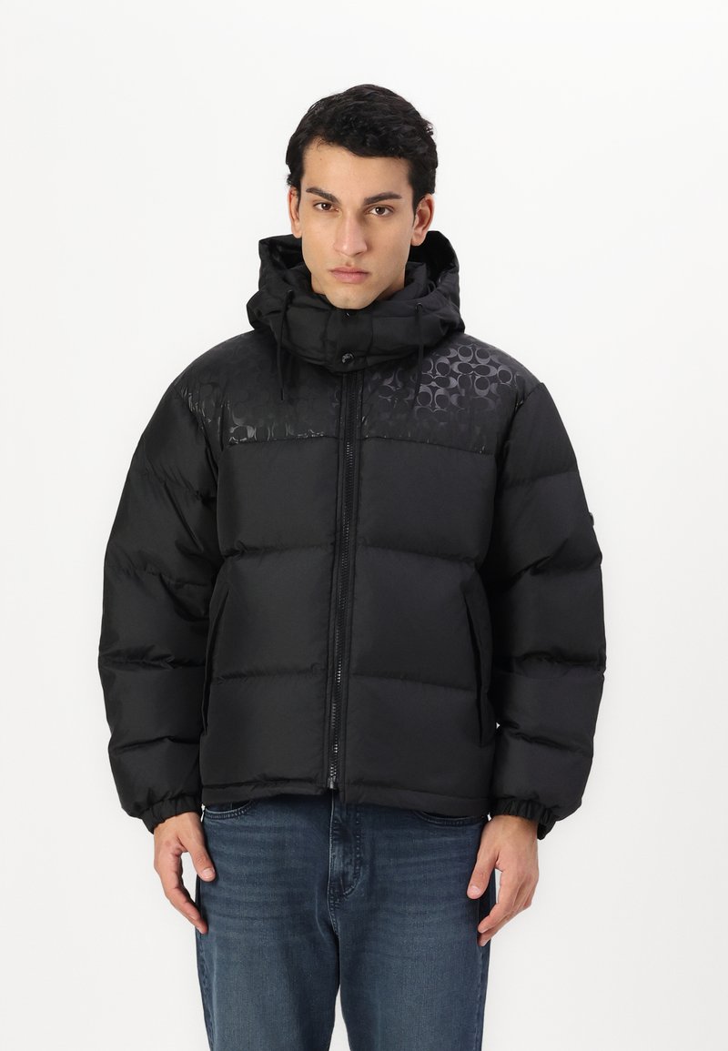 COACH PUFFER JACKET - Jakna ispunjena paperjem - black