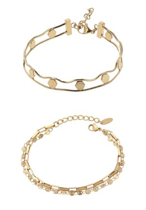SET - Armbånd - gold-coloured