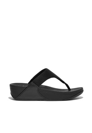 LULU SHIMMERLUX - T-bar sandals - black