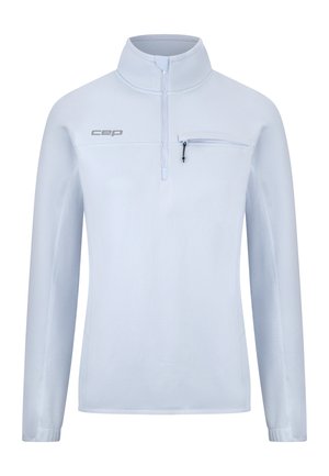 CEP, CORE RUN THERMAL LONG SLEEVE ZIP SHIRT - Longsleeve - light blue