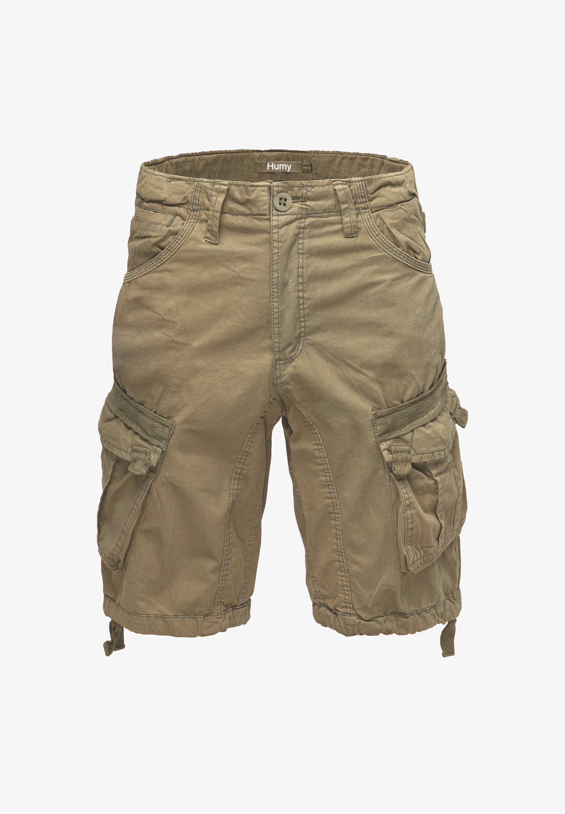 Humy BERMUDA MIT TASCHEN DESIGN Shorts beige Zalando