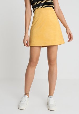 Minirok - mustard yellow