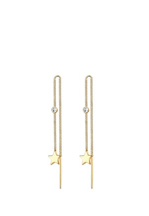 SPARKLING STAR ASTRO - MIT KRISTALLEN VON SWAROVSKI® - Øreringe - gold-coloured