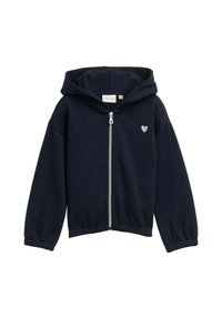 TOM TAILOR Zip-up sweatshirt - sky captain blue