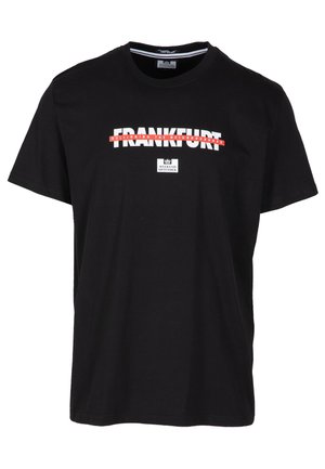 Weekend Offender CITY SERIES - T-Shirt print - frankfurt black