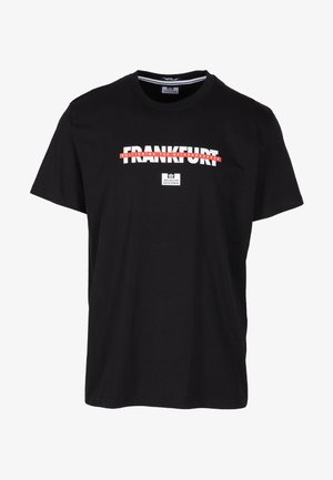 Weekend Offender CITY SERIES - T-Shirt print - frankfurt black