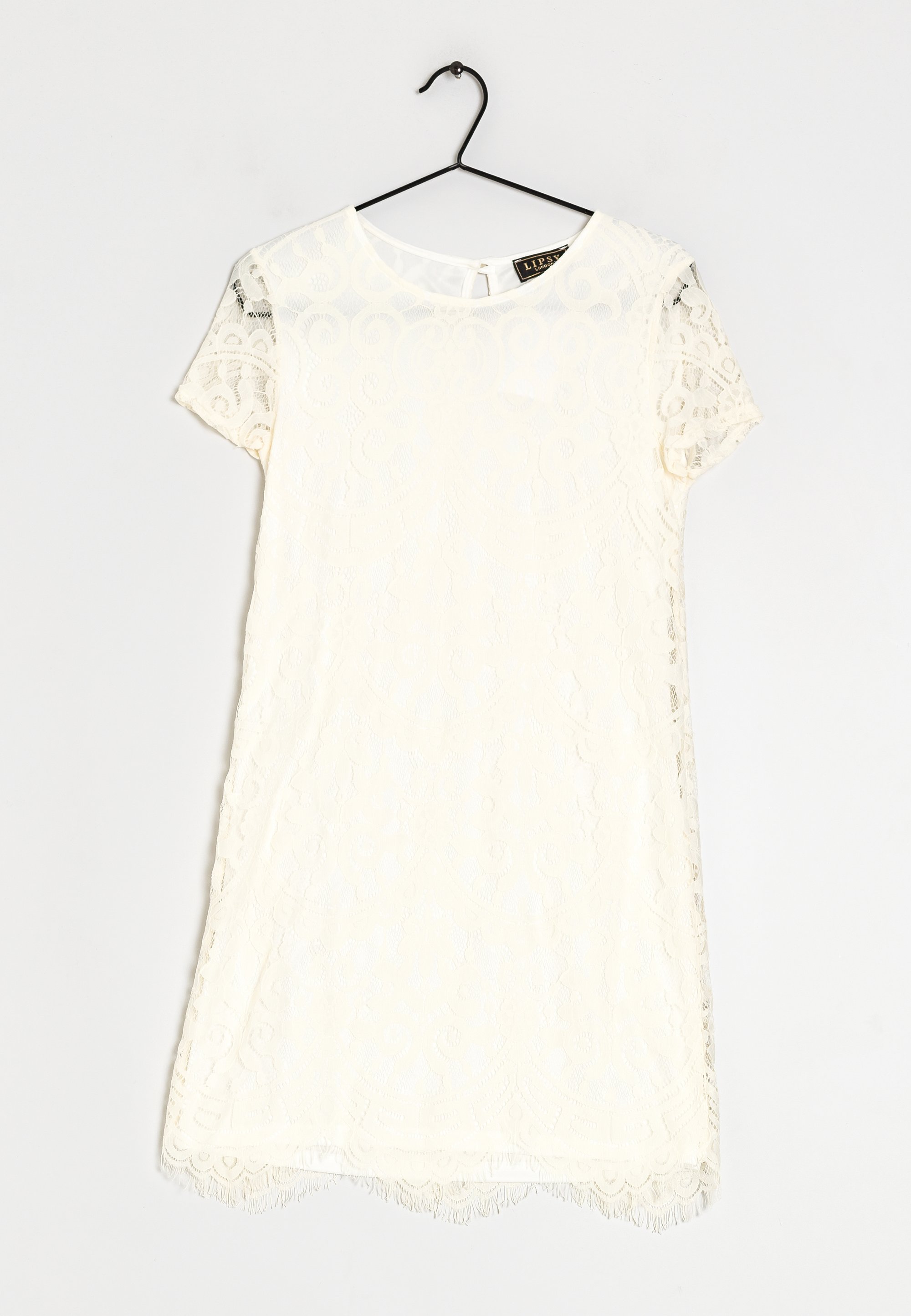 Lipsy Day dress - white - (Pre-owned) - Zalando.ie