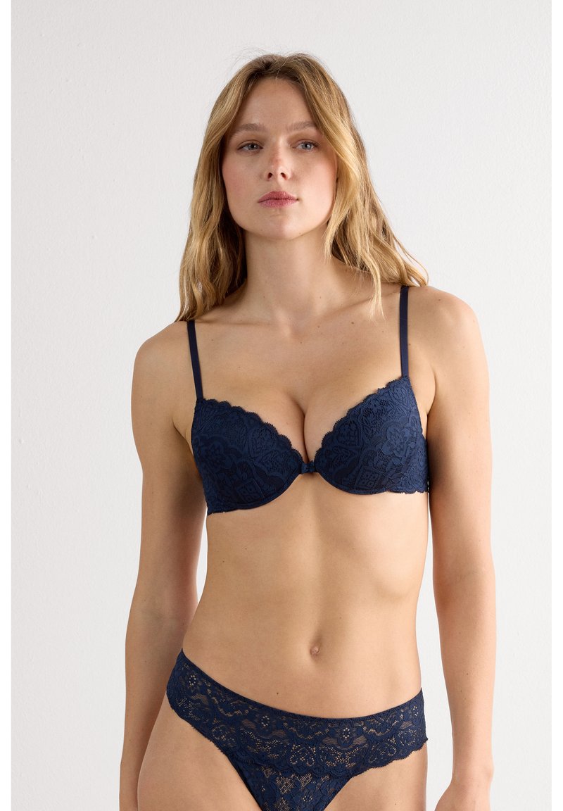 Intimissimi SIMONA - Push-up BH - blue