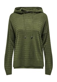 ONLY Felpa con cappuccio - green