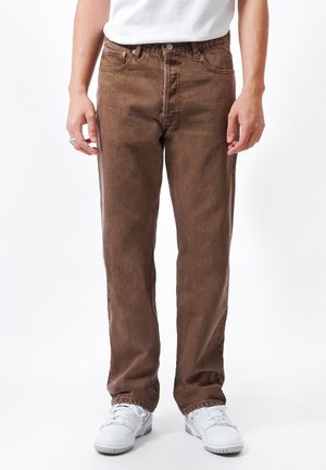 DASH - Straight leg -farkut - washed coffee