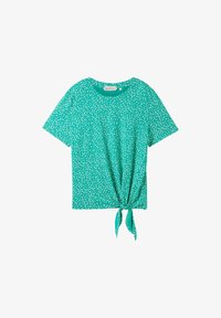 Valitud, green minimal print