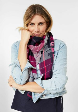 MIT KAROMUSTER - Foulard - blau