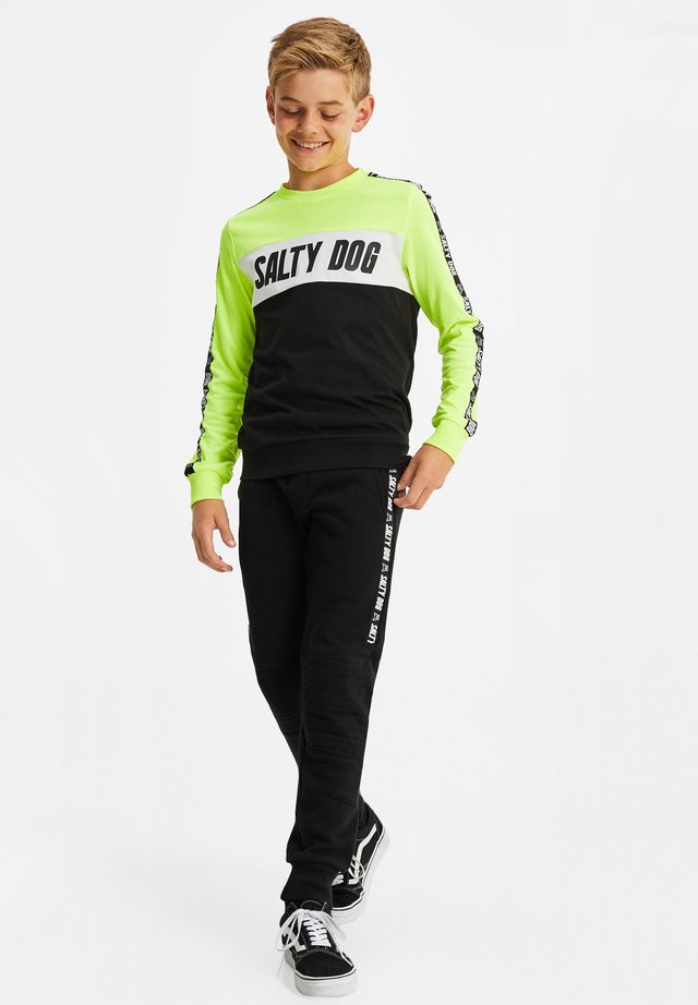 SALTY DOG - Trainingsbroek - black
