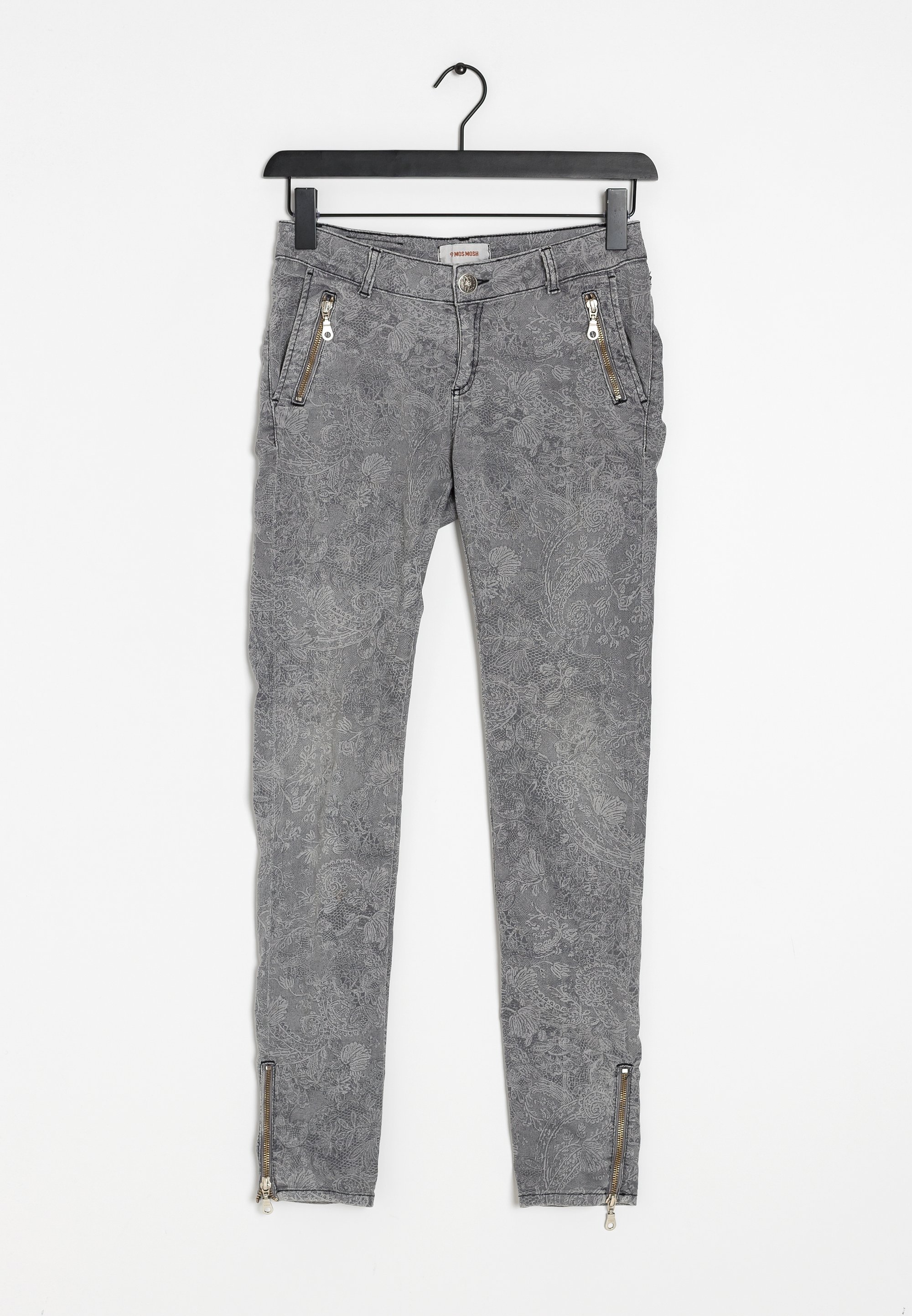 Mos Mosh Slim fit jeans grey/grijs (Pre-owned)