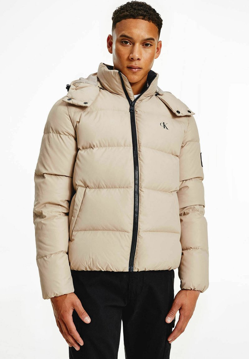 Calvin Klein Jeans ESSENTIALS JACKET Down jacket offwhite/offwhite