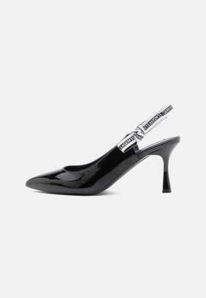 KARL LAGERFELD SIENNA SLING - Klasiski papēži - black