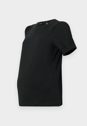 Vero Moda Maternity VMMKERRY O NECK  - T-paita - black