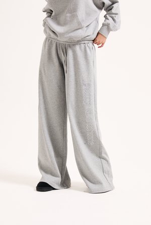 ULTRA LOW WIDE LEG TRACKPANT - Tréningruha alsók - silver marl