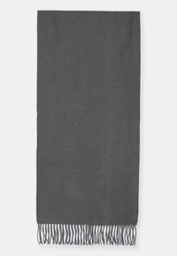 PCCELLA LONG SCARF - Šal - dark grey melange