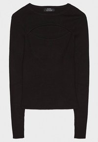 Bershka Neule - black