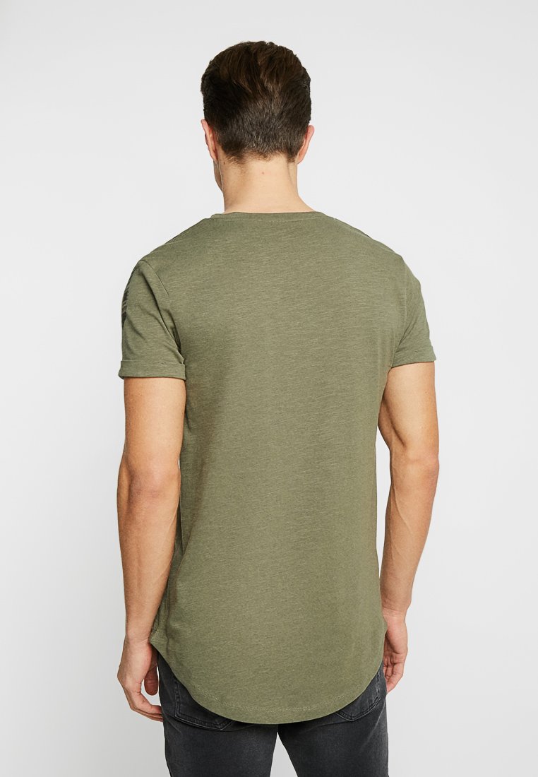 Men Print T-shirt - dusty olive green Men Print T-shirt - dusty olive green