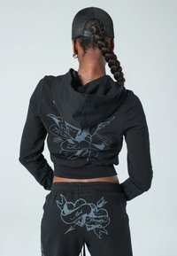 Ed Hardy EAGLE-TILL-DEATH - Sweatjakke - washed black