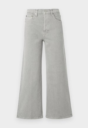 RE/DONE HIGH RISE WIDE LEG CROP - Wide Leg - ash