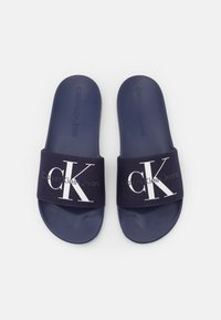 Calvin Klein Jeans SLIDE MONOGRAM  - Ciabattine - navy