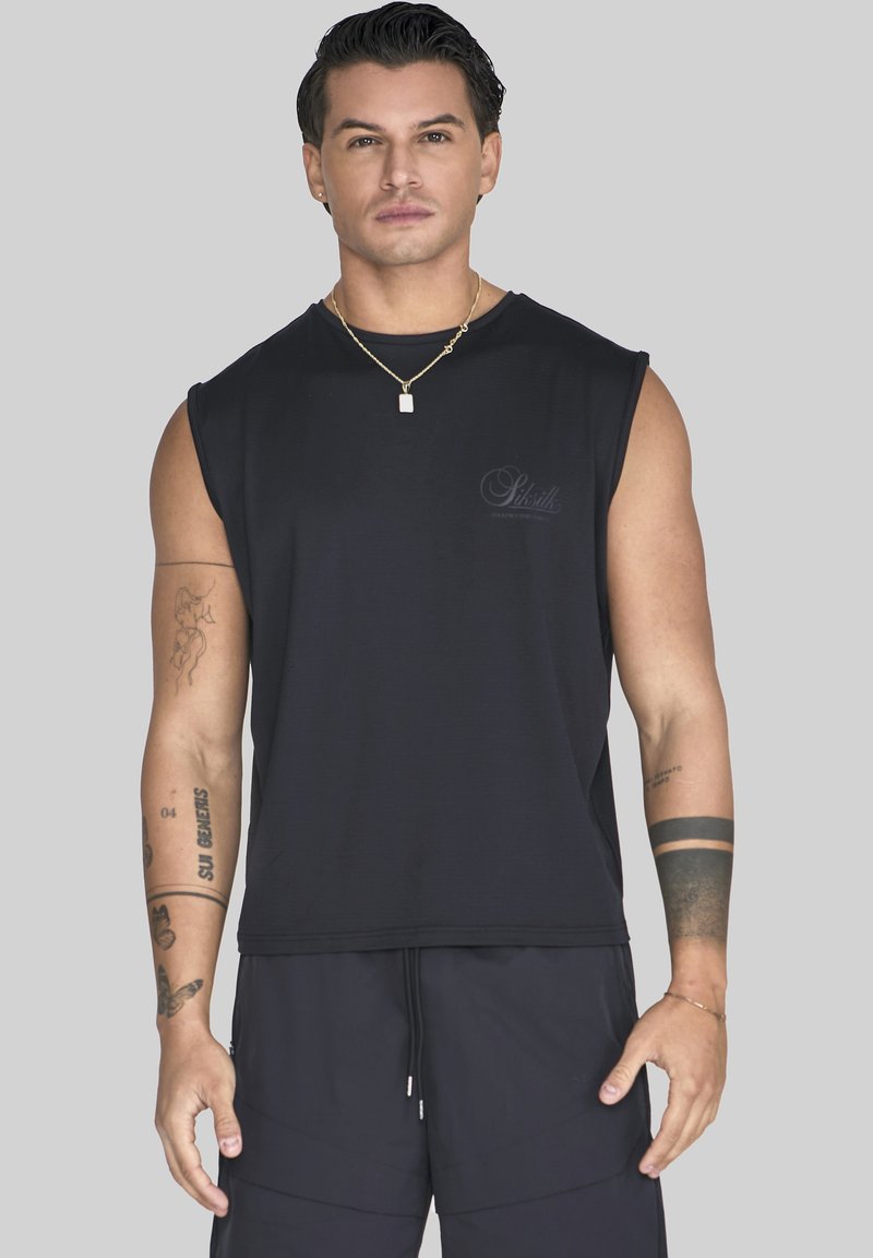 SIKSILK LOGO  - Top - black