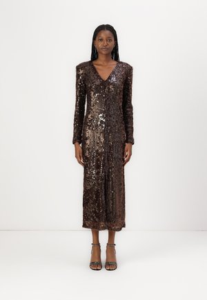 YASPIO DRESS - Cocktailkjole - decadent chocolate