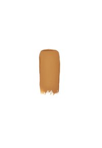 Romige foundation swatch in een warme medium beige tint, met een gladde textuur en zachte, goed geblendde randen. Geen zichtbare glans of sprankeling.