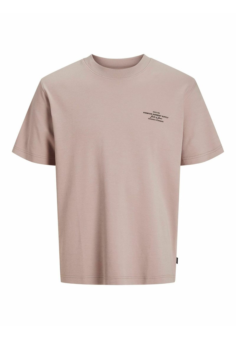 Jack & Jones PREMIUM T-shirt print gemêleerd donkerroze