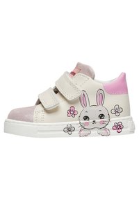 Falcotto Conte VL-Zapatos De Cuero Con Cierre Adherente, Rosa 19