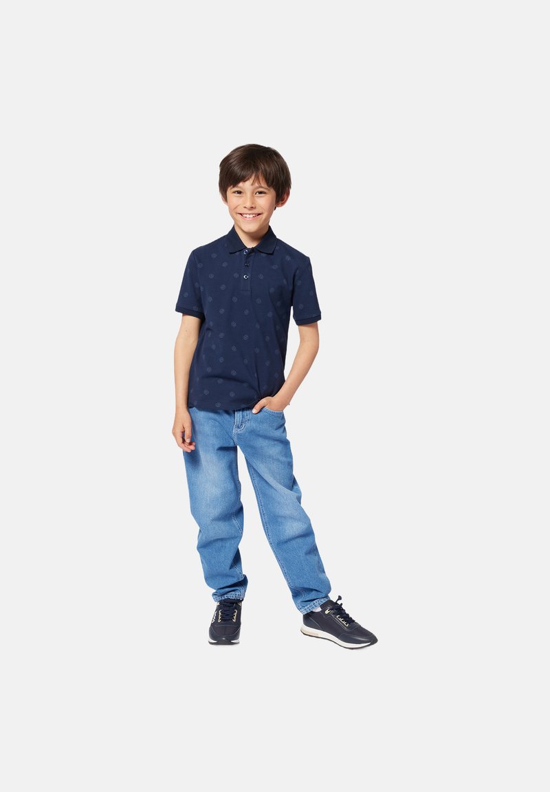 BOSS Kidswear Poloshirt blauw