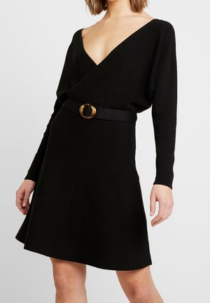 Strickkleid - black