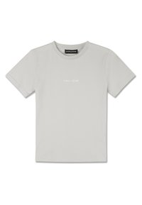 YONA SLIM TEE - Pamata T-krekls - washed pure grey/white gum
