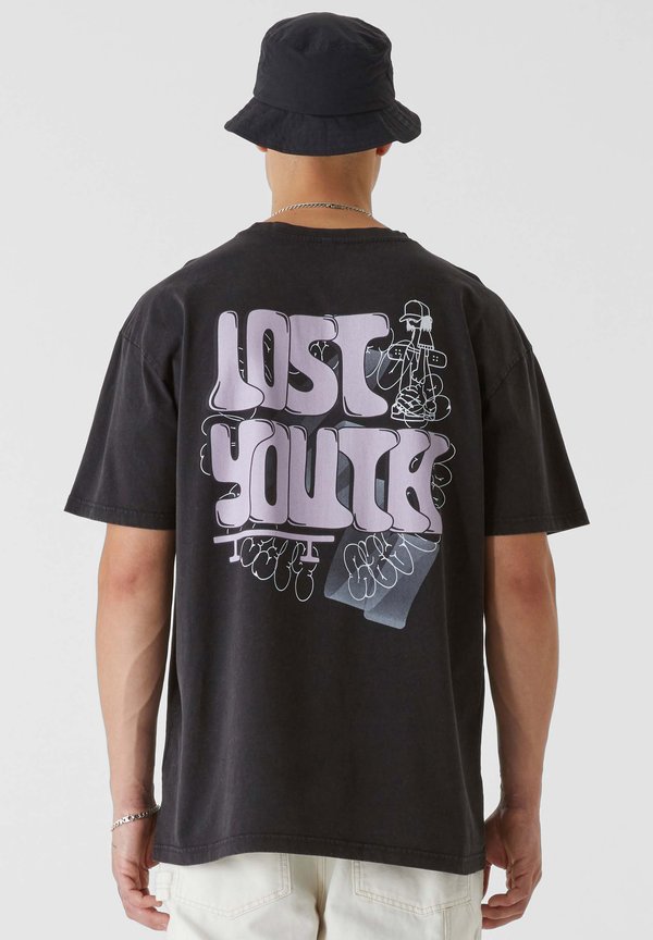 LY ACID WASHED SKATE - T-Shirt print