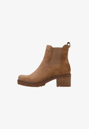 Panama Jack PIA TRAV - Botines con plataforma - camel