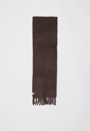 SOLID YUTA SCARF - Sjal - hot fudge brown