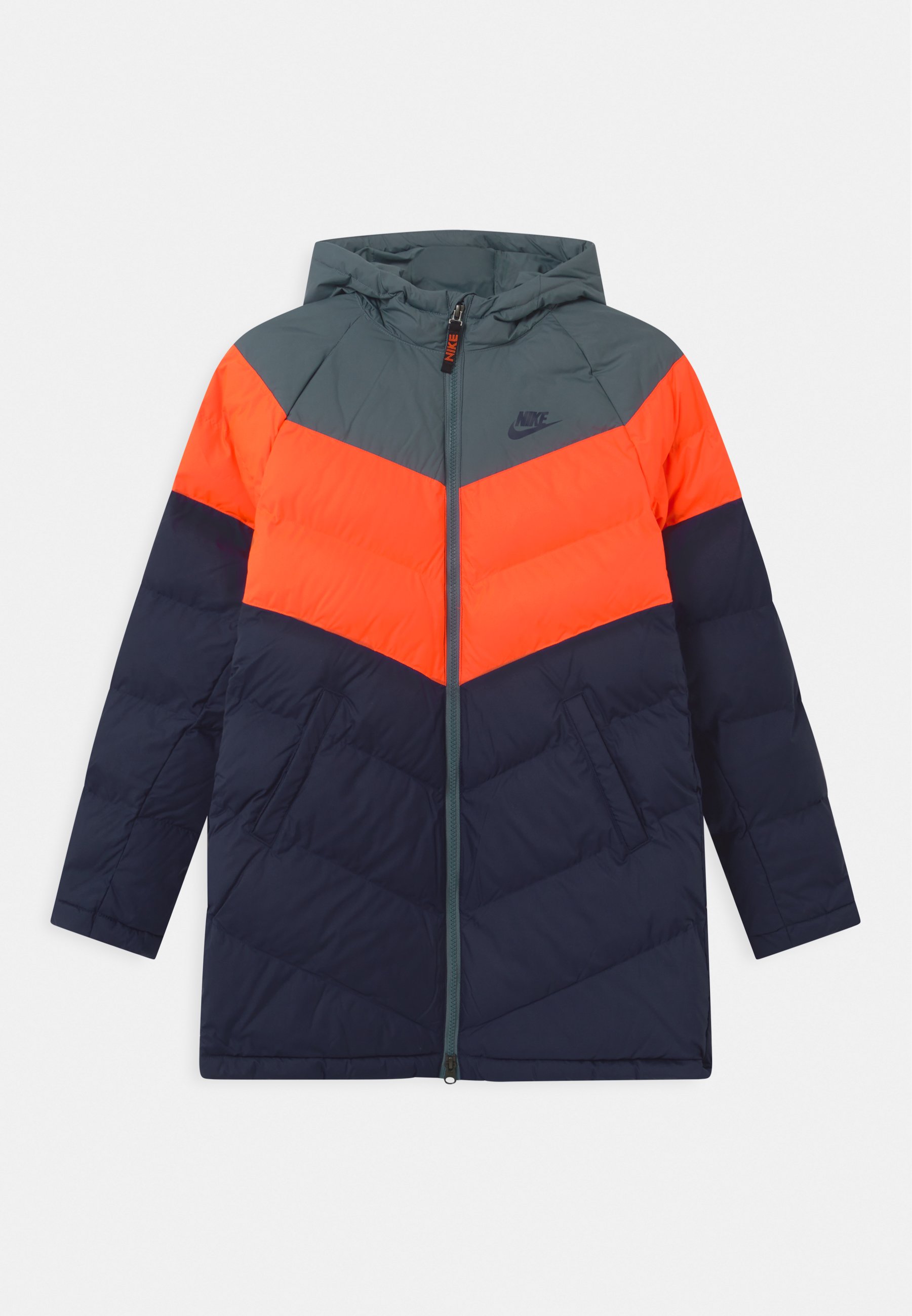 blue nike coat