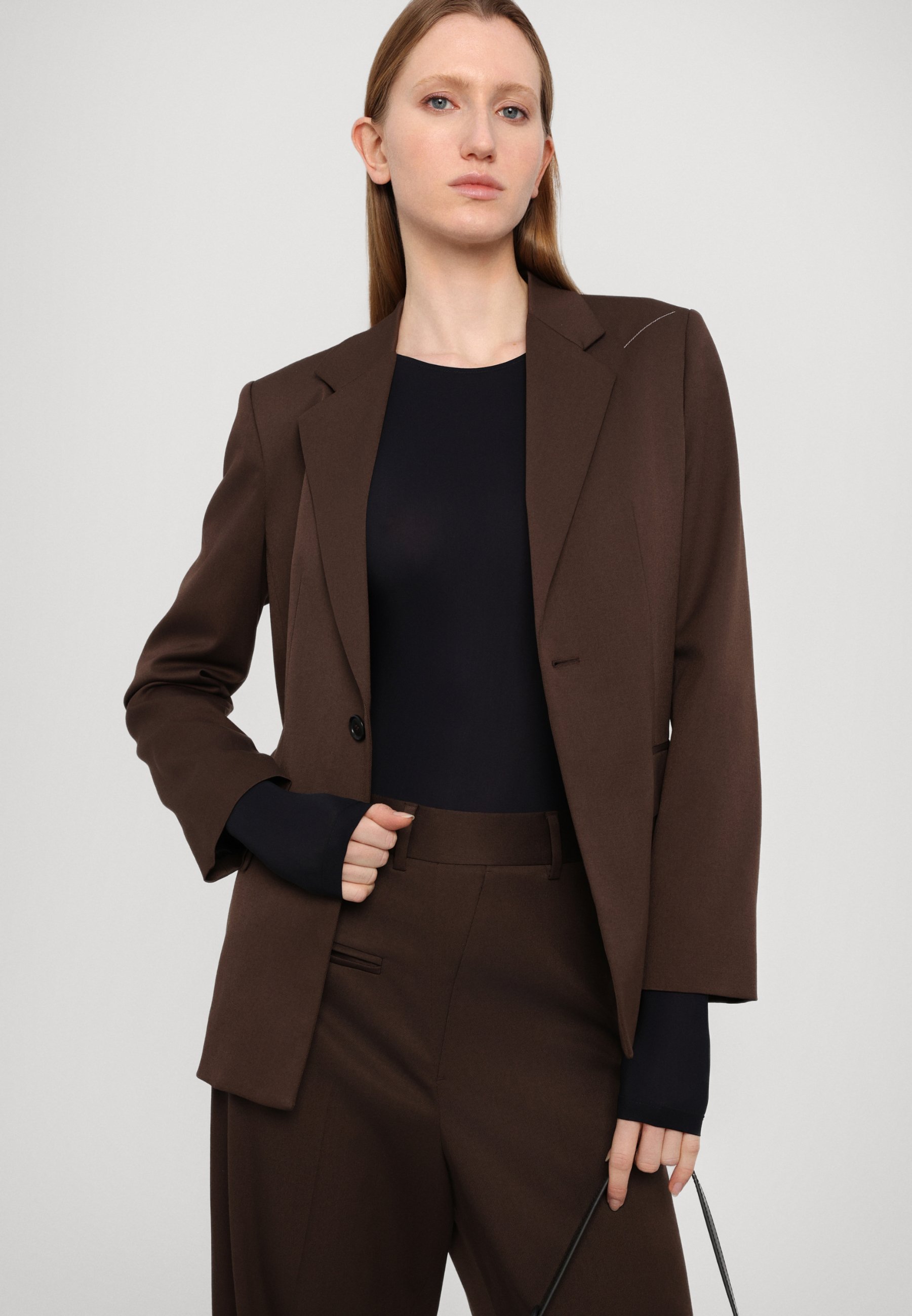 MM6 Maison Margiela JACKET - Blazer - brown/dark brown - Zalando