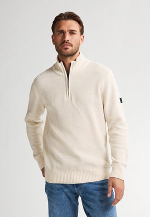 COLLAR - Trui - raw sand
