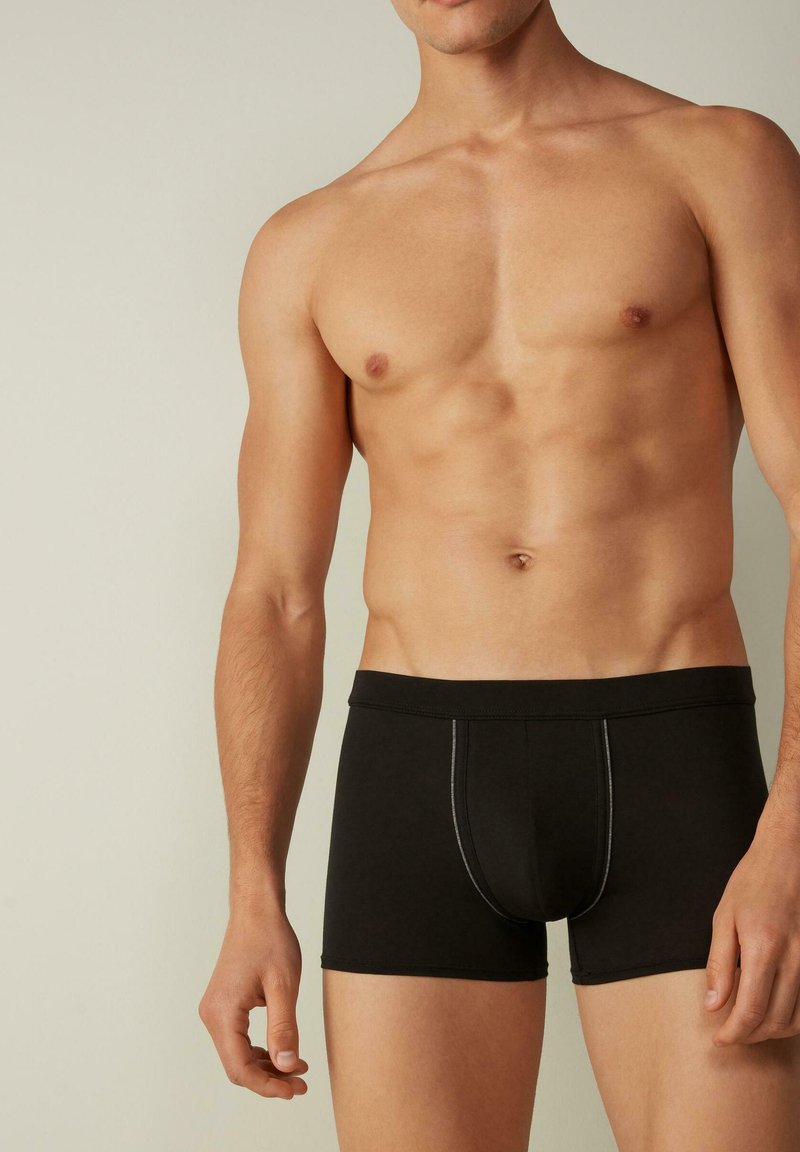 Intimissimi NATURAL FRESH SUPIMA Pants nero/grafite mel/black