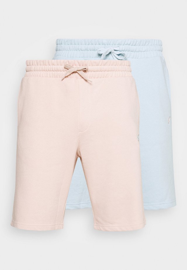 2 PACK - Shorts - pink/light blue