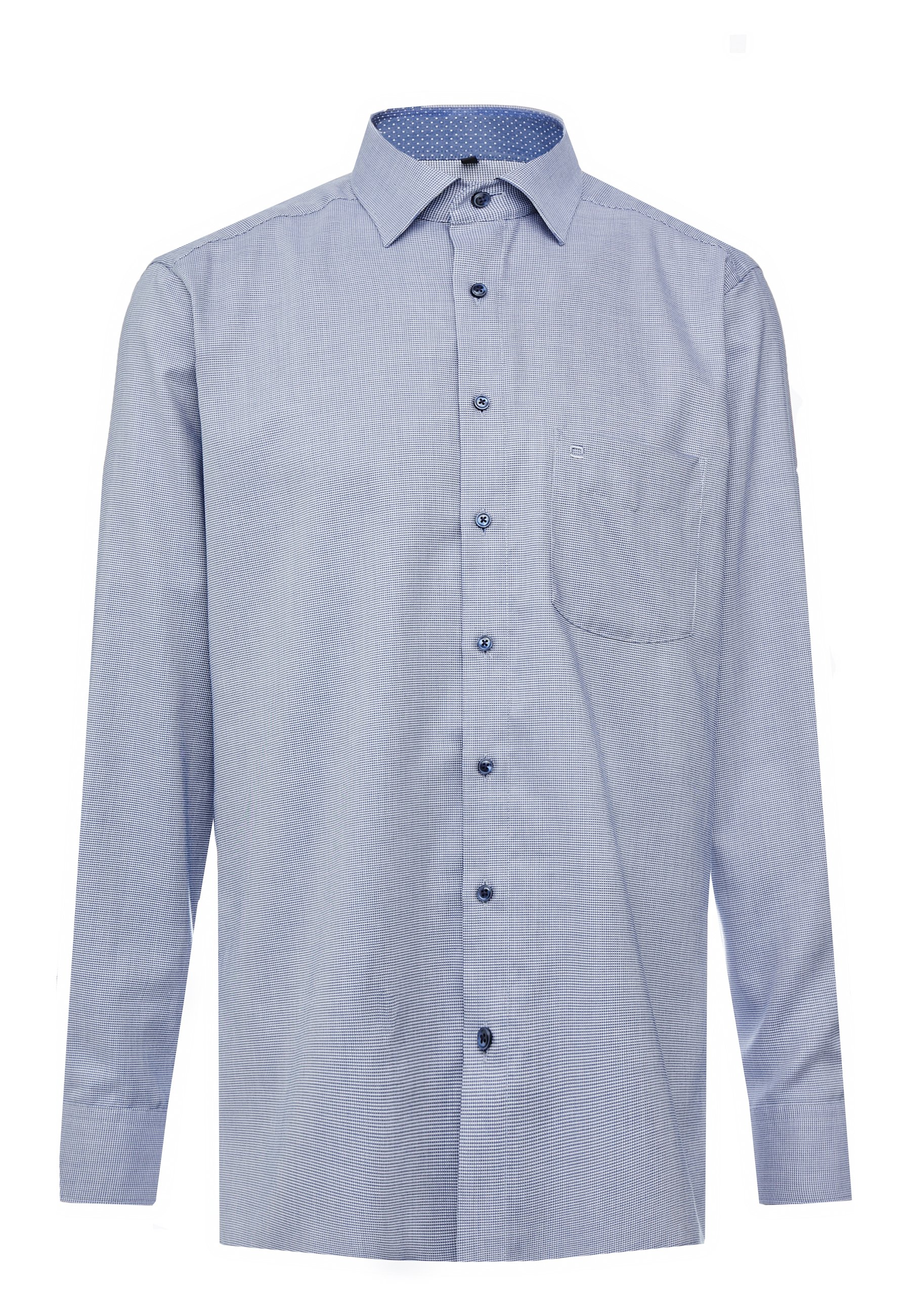 OLYMP OLYMP LUXOR MODERN FIT Finskjorte marine Zalando.no OLYMP OLYMP LUXOR PLUS Skjorte marine Zalando.no